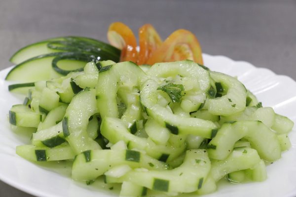 Smashed Cucumber Salad